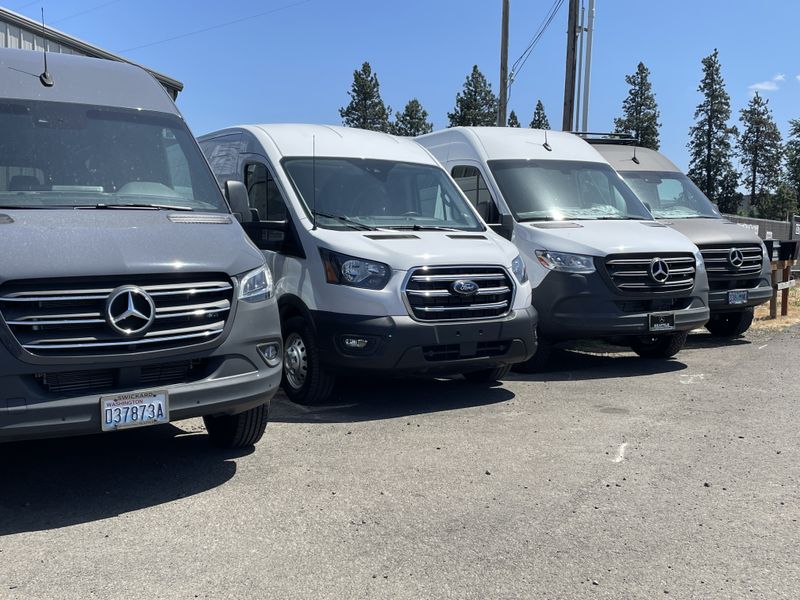 Picture 1/6 of a Like New Ford Transit AWD-  7k miles - READY FOR BUILD  for sale in Hood River, Oregon