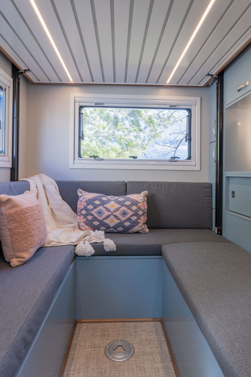 Picture 5/12 of a Adjustable Bed in Cutaway Box Camper – Lots of Amenities for sale in Frederick, Maryland