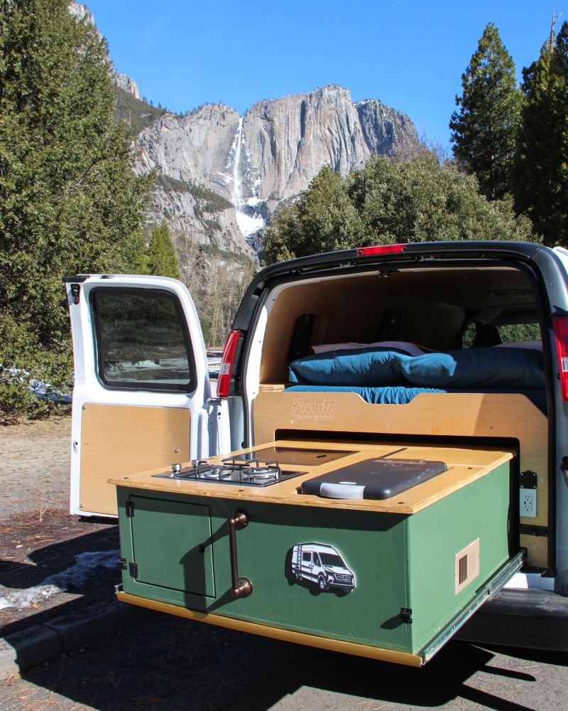 Picture 1/4 of a 2022 Chevy Express Extended Custom Campervan for sale in Rocklin, California