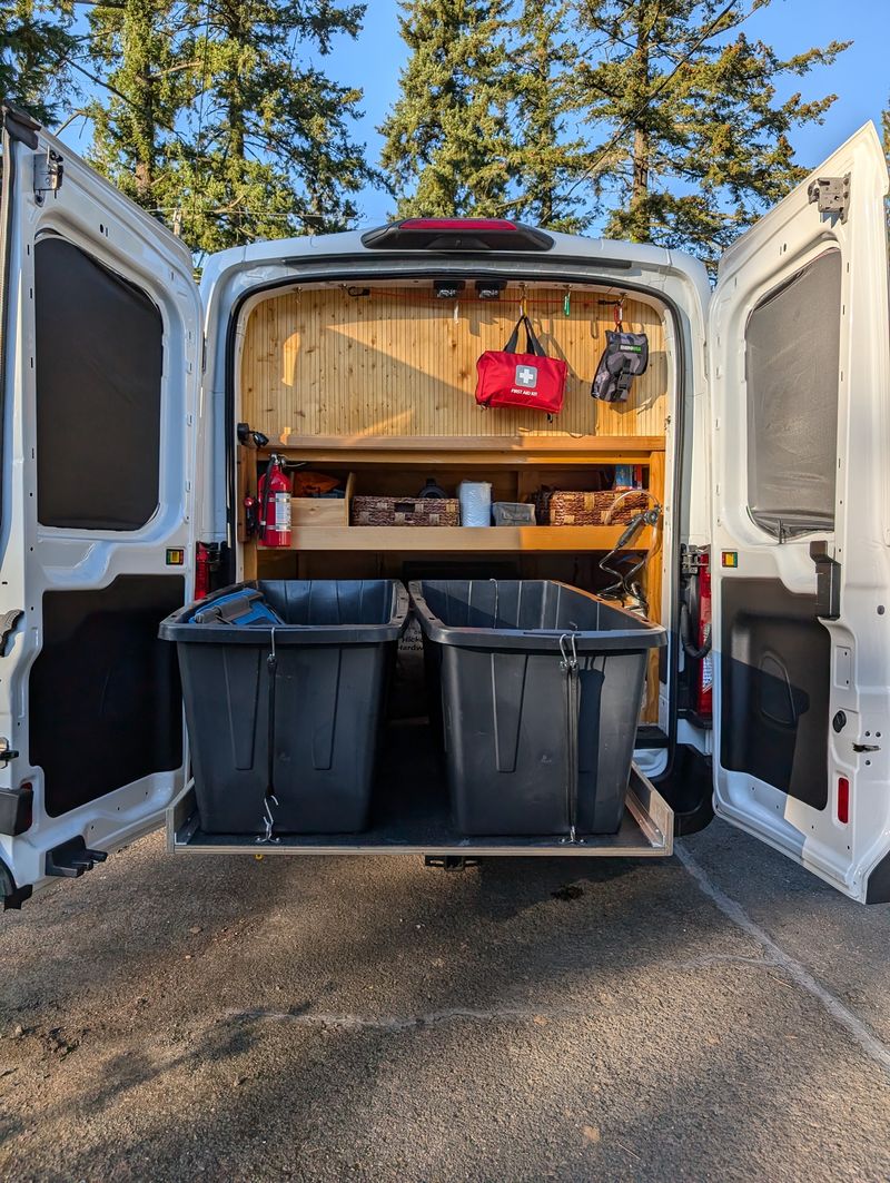 Picture 5/25 of a 2019 Ford Transit 148 Med Roof Build - Sleeps 4 - Family for sale in Portland, Oregon