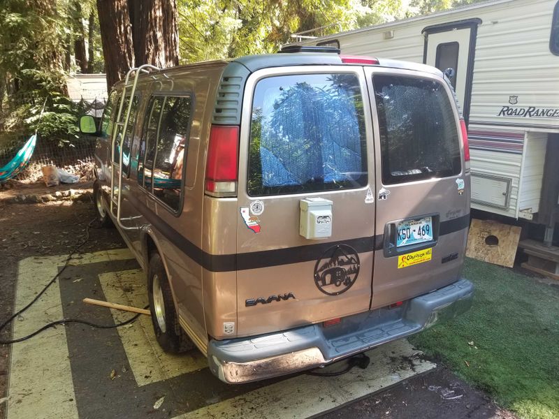 Picture 2/13 of a 1999 GMC Savana converted camper van for sale in Leggett, California