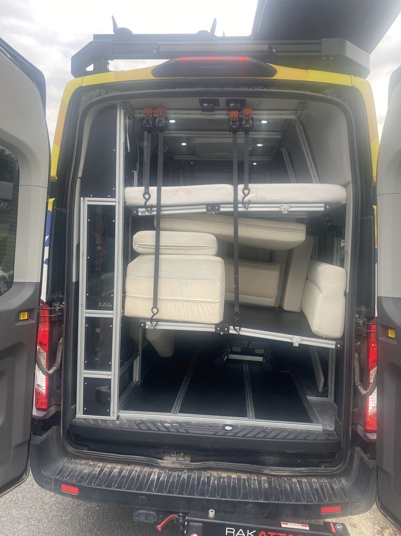 Picture 5/18 of a VanDoIt 2020 AWD Ford Transit T350 Extra Long High Roof for sale in Laguna Niguel, California
