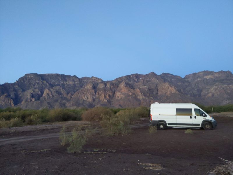 Picture 1/18 of a RAM Promaster 2500 off-grid with Starlink Internet for sale in Culver City, California