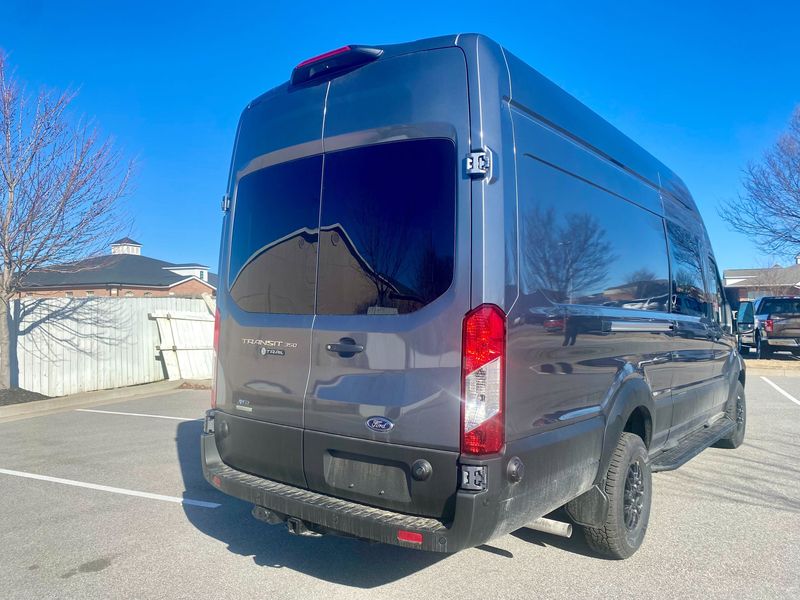 Picture 2/4 of a 2023 Carbonized Gray Ford Transit 350 Trail High-Roof EXT for sale in Fayetteville, Arkansas