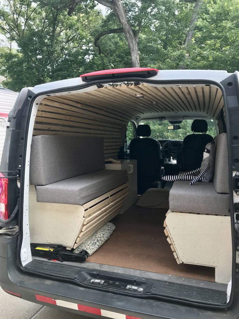 Picture 5/8 of a Mercedes Metris 2016 Minimalist Camper/Cargo Van  for sale in Oakland, California