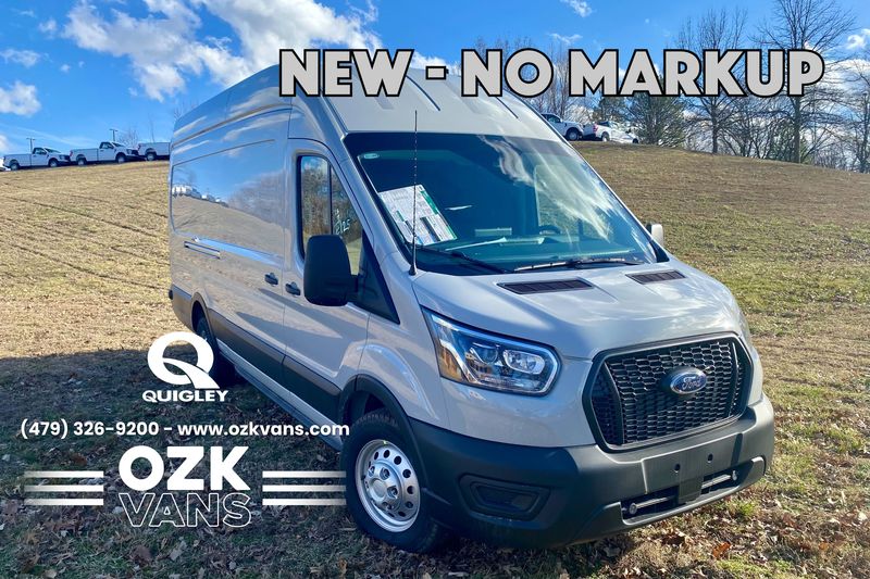 Picture 1/5 of a 2023 NEW Avalanche Gray AWD Ford Transit 250 High-Roof EXT for sale in Fayetteville, Arkansas