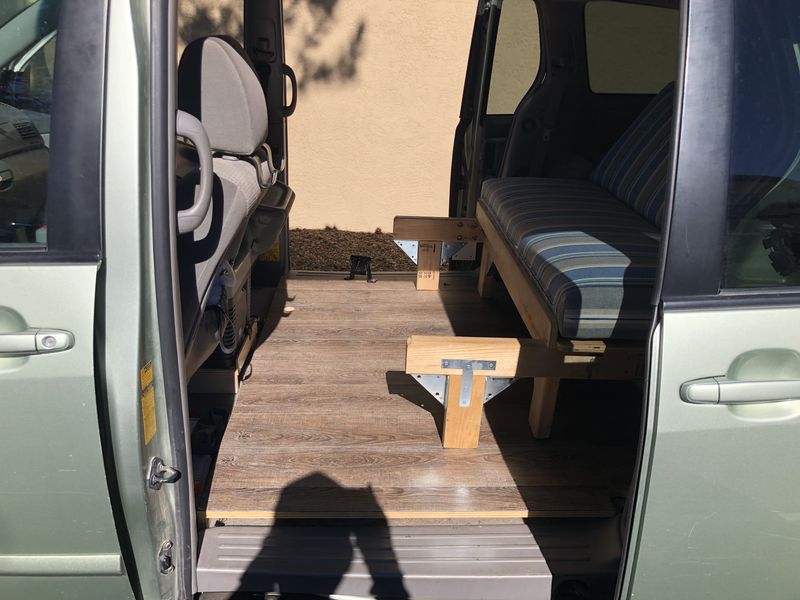 Picture 5/11 of a Toyota Sienna Weekend Getaway Camper Van for sale in Golden, Colorado