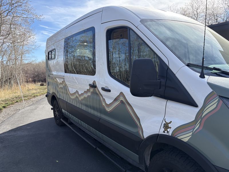 Picture 1/22 of a Low Mileage 2020 Ford Transit 250 Mid Height Camper Van for sale in Park City, Utah