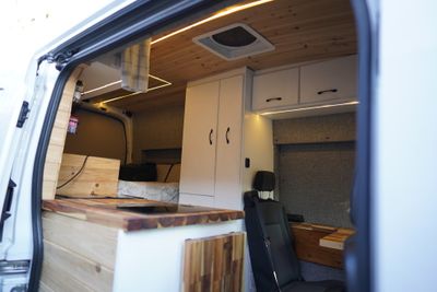 Photo of a Camper Van for sale: 2022 Ford Transit AWD High Roof. Ski Trip Ready Campervan