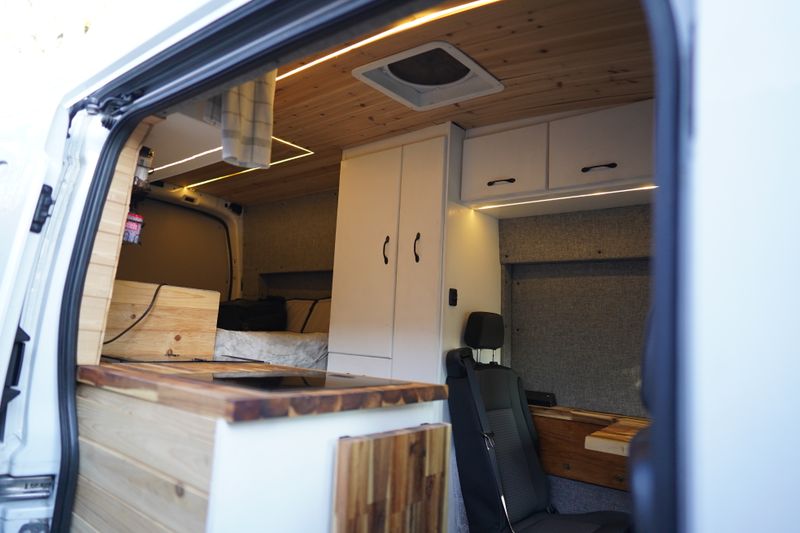 Picture 1/27 of a 2022 Ford Transit AWD High Roof. Ski Trip Ready Campervan for sale in Denver, Colorado