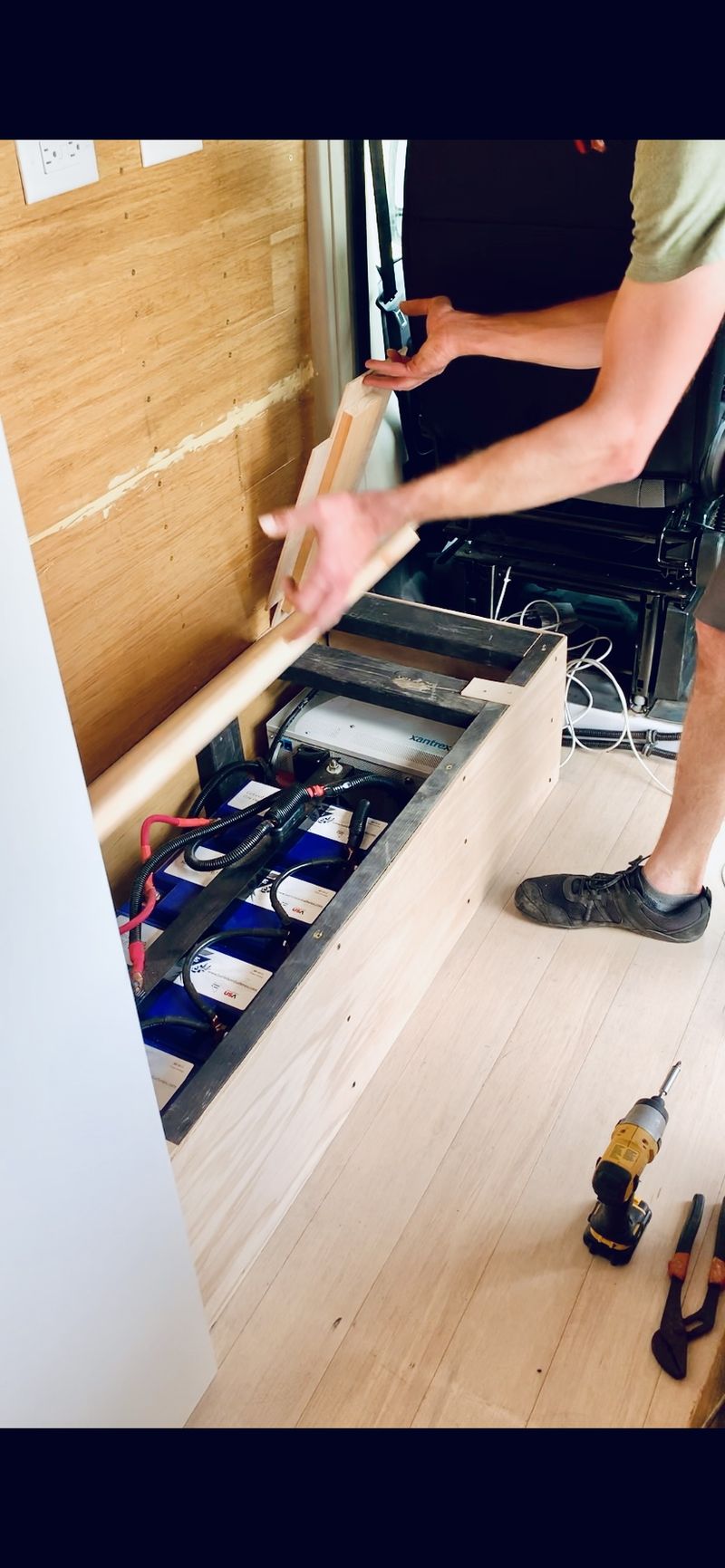 Picture 4/16 of a Sustainably built 2018 Ram Promaster with lithium batteries for sale in Palo Alto, California