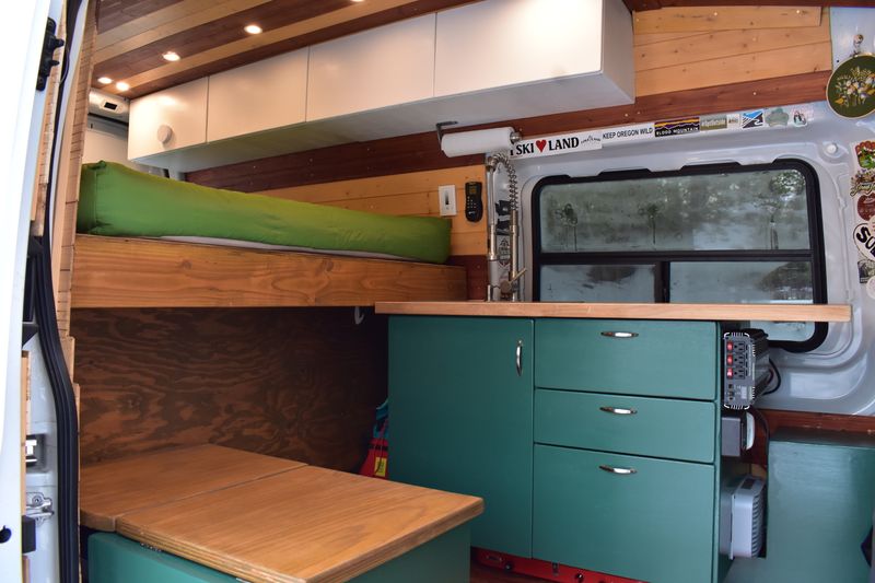 Picture 3/9 of a Converted 2016 Ford transit high roof 250 for sale in Eugene, Oregon