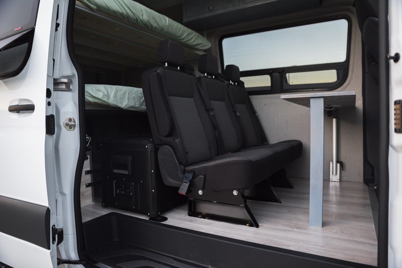 Picture 4/13 of a Custom Sprinter 144 Camper Van - seats and sleeps 5 Like New for sale in Irvine, California