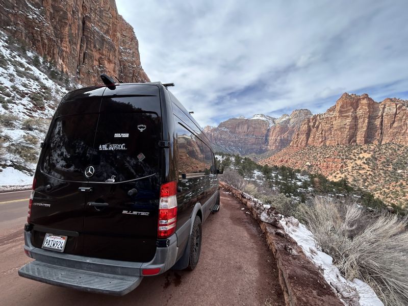 Picture 2/19 of a Off-Grid Mercedes Sprinter Van – Solar and Diesel Heater for sale in Pasadena, California
