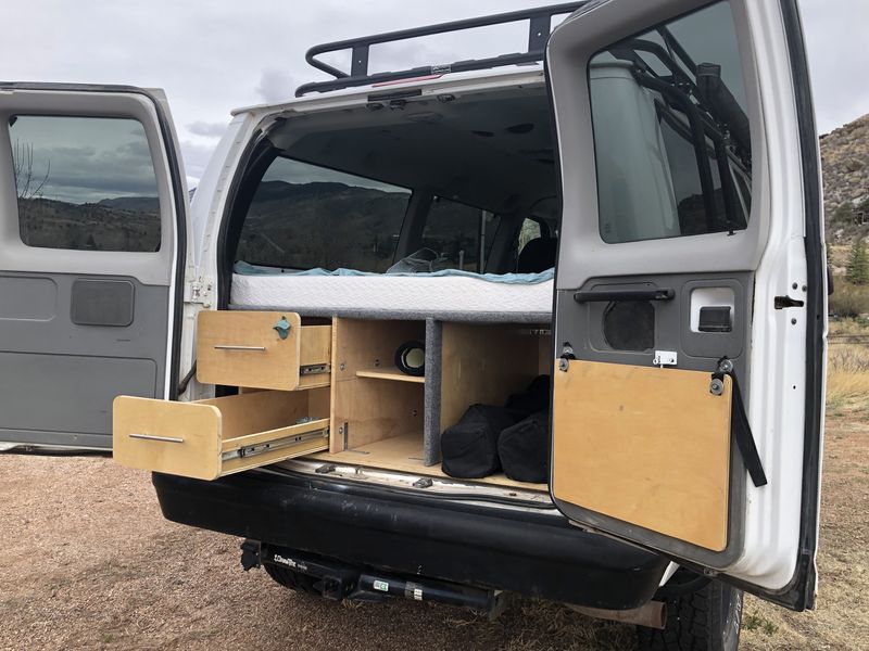 Picture 4/13 of a 2007 Ford E-350 Econoline 4x4 Quigley Conversion Camper Van for sale in Loveland, Colorado