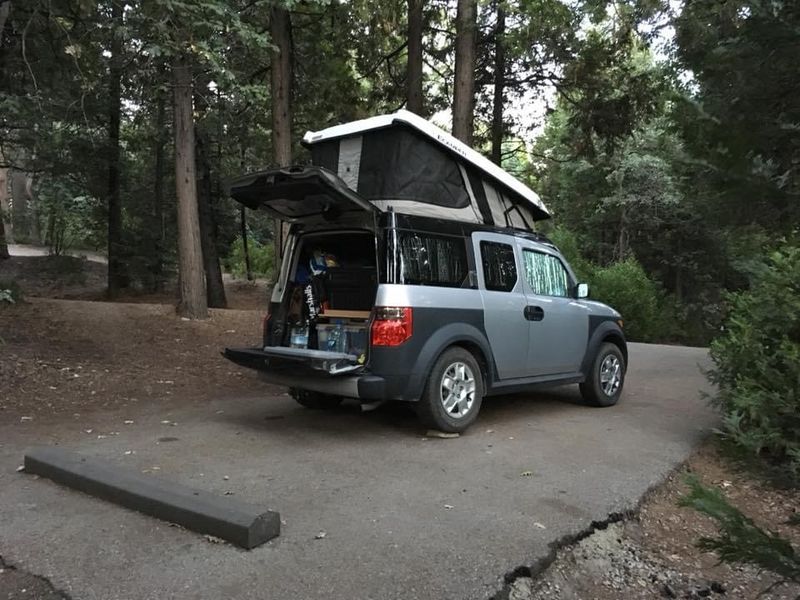 Picture 2/14 of a 2008 Honda Element LX with Ursa Minor E-camper Pop-Top for sale in Springdale, Utah