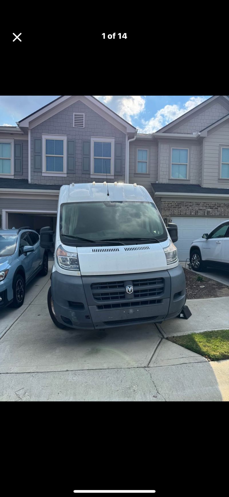 Picture 2/14 of a 2014 Promaster 159 HighTop Conversion for sale in Canton, Georgia