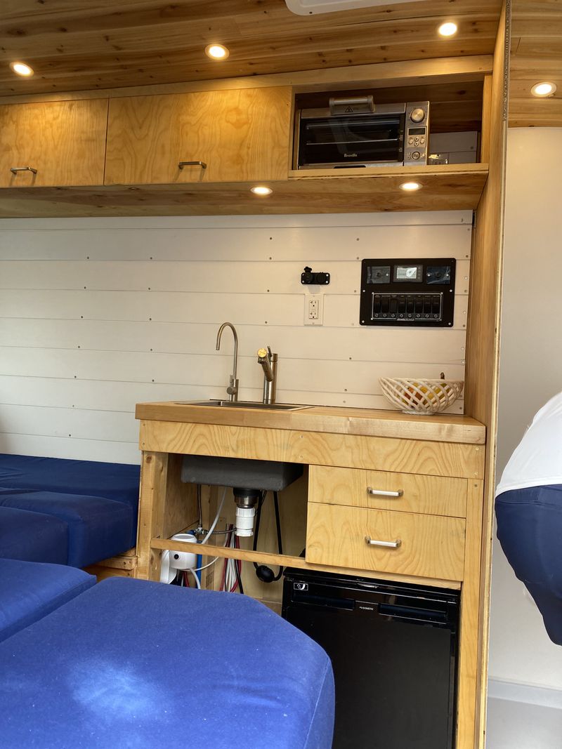 Picture 2/6 of a 2015 Ford Transit T-250 High Roof Camper Van for sale in Warren, Rhode Island