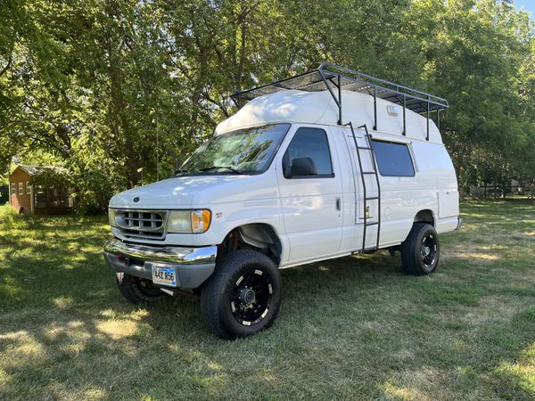 Ford econoline van high hot sale top