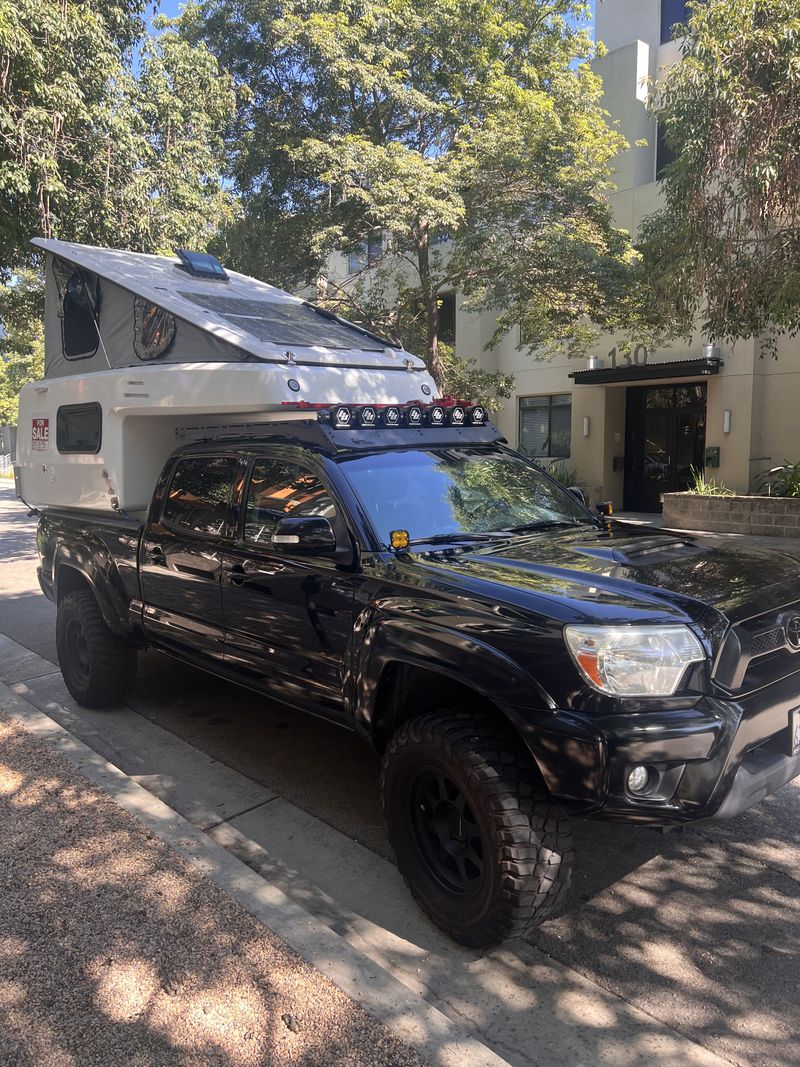 Picture 1/7 of a Toyota Tacoma Truck Camper - Fully Loaded  for sale in Pasadena, California