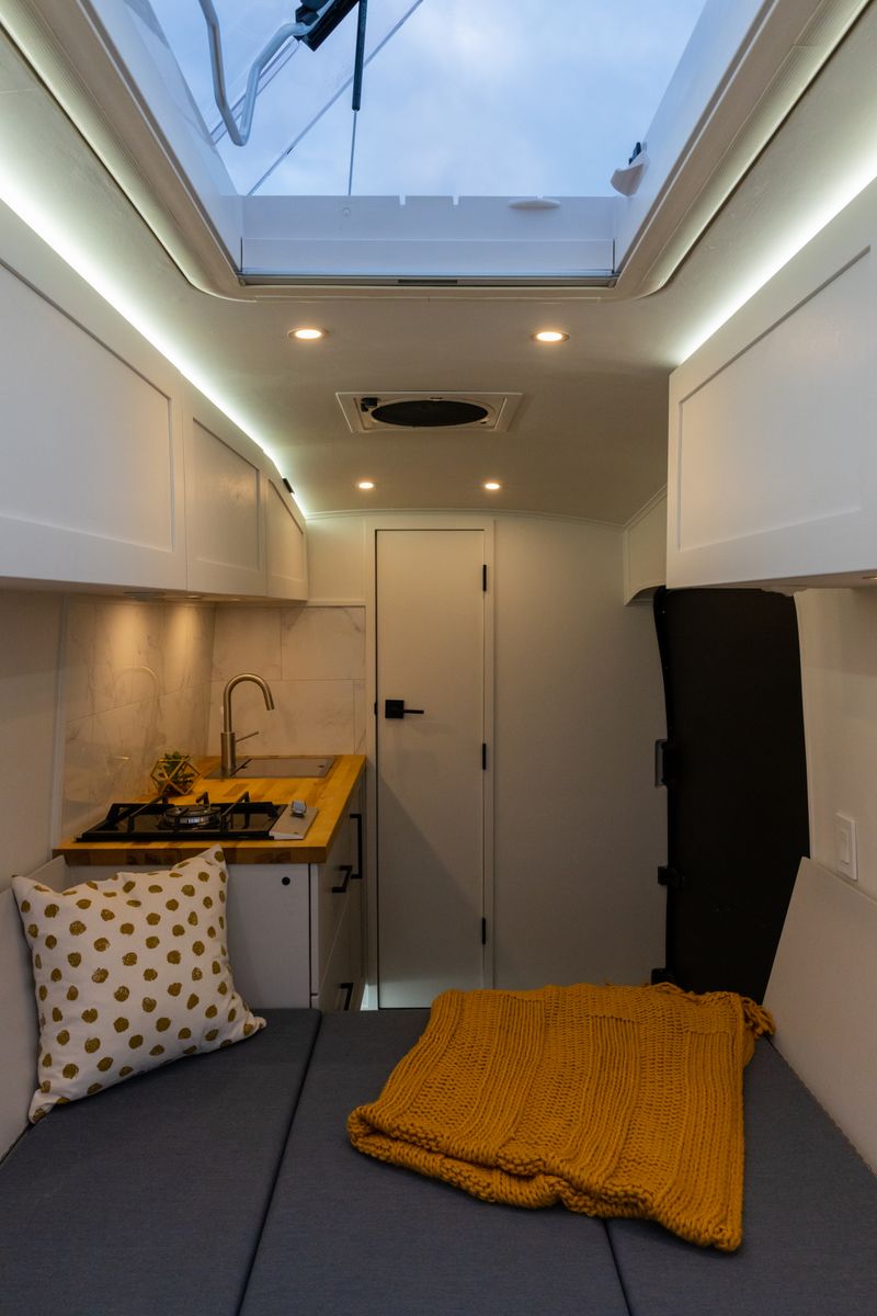 Picture 3/38 of a New Conversion, Minimalist Stealth Ford Transit High Roof for sale in San Diego, California