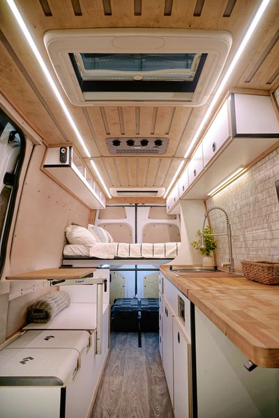 Photo of a Camper Van for sale: 2020 Luxury Remote Work Stealth Sprinter 170" 4x4
