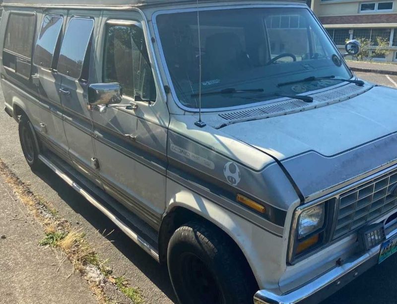 Picture 1/7 of a Ford Econoline 1987 High Top Van for sale in Eugene, Oregon
