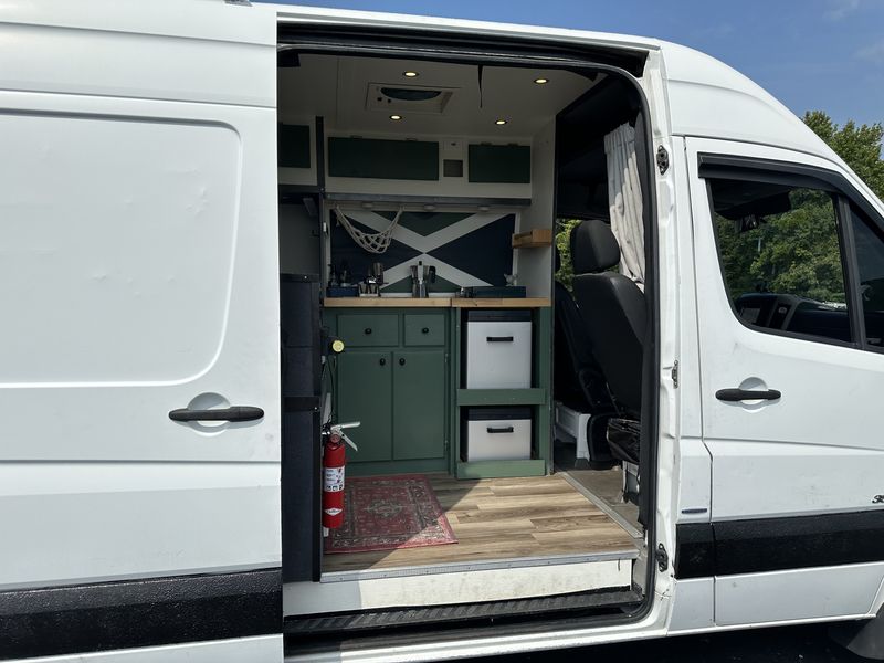 Picture 2/17 of a 2012 MB Sprinter 3500 High Roof Dually w/ Solar for sale in Salisbury, North Carolina