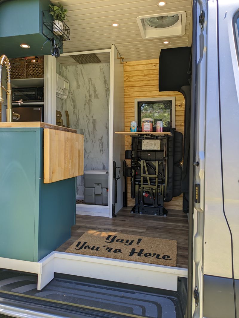 Picture 5/29 of a 2022 Mercedes Sprinter 2500 4x4 170” Custom Van Sleeps 4 for sale in Littleton, Colorado