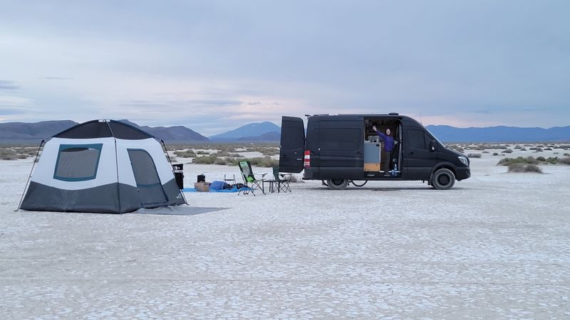 Picture 5/18 of a Low-mileage 2017 Mercedes Sprinter Off-Grid Campervan  for sale in Olympia, Washington