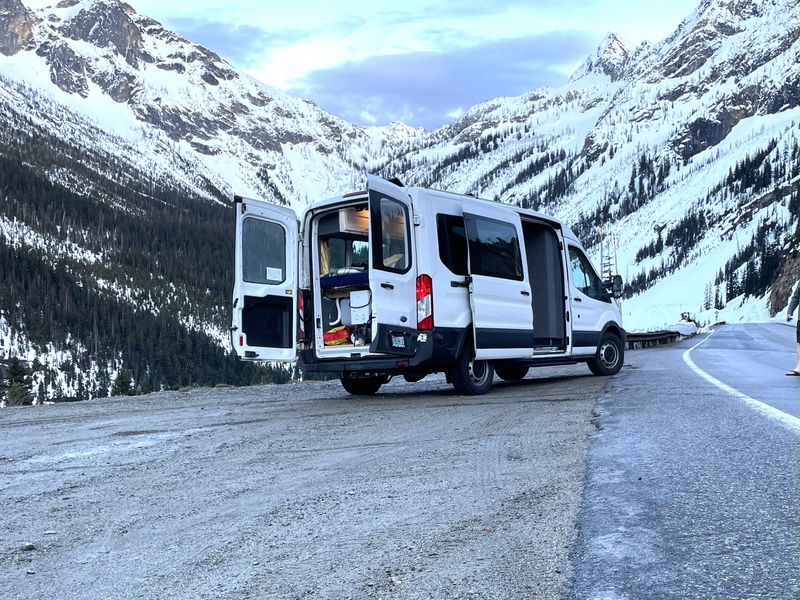 Picture 1/12 of a 2015 Ford Transit 350 Medium Roof LWB for sale in Seattle, Washington