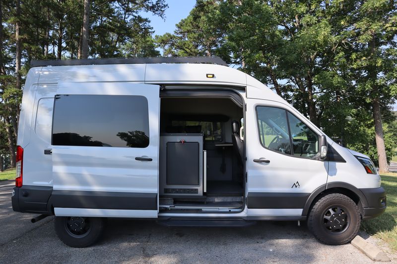 Picture 1/45 of a 2023 Ford Transit Crew AWD Avalanche Gray Custom Build for sale in Chattanooga, Tennessee