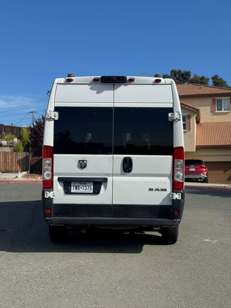 Picture 5/12 of a 2021 RAM ProMaster 2500 High Roof Camper Van for sale in Concord, California