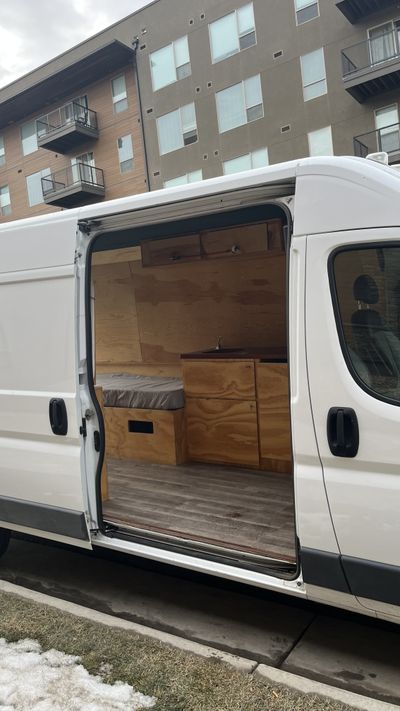 Photo of a Camper Van for sale: 2017 Ram Promaster 159wb - simple build!
