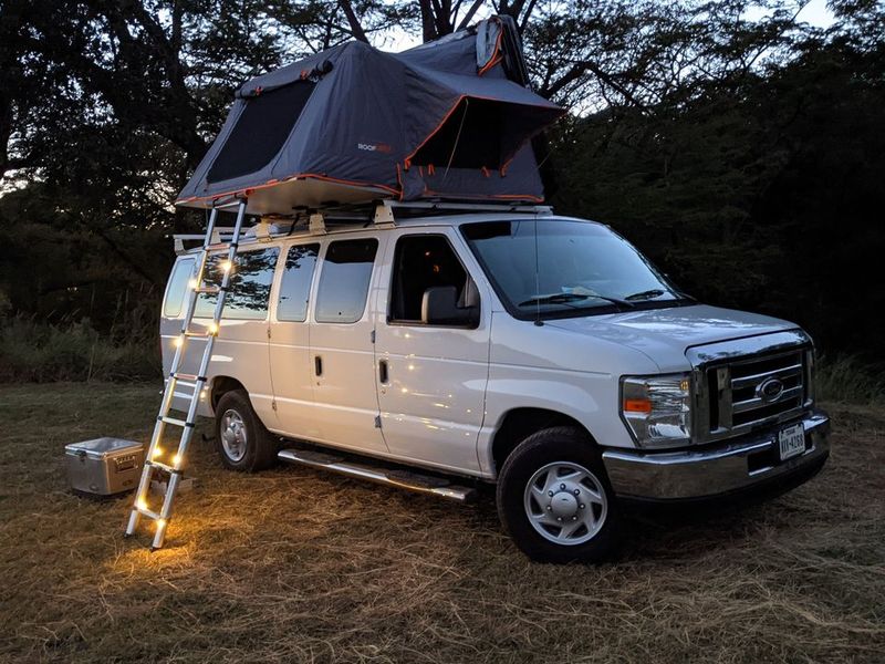 Picture 1/10 of a 2014 Ford E-Series E350 Camper Van, Seats 5!  for sale in Cedar Park, Texas