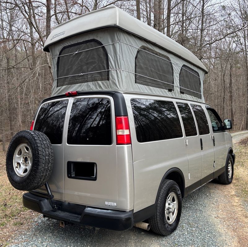 Picture 4/32 of a One of a kind! Flexible passenger van with huge pop top! for sale in Raleigh, North Carolina