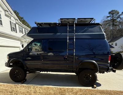 Photo of a Camper Van for sale: Ford E-350 Super Duty V10 Overlander – Low Miles + Appraised