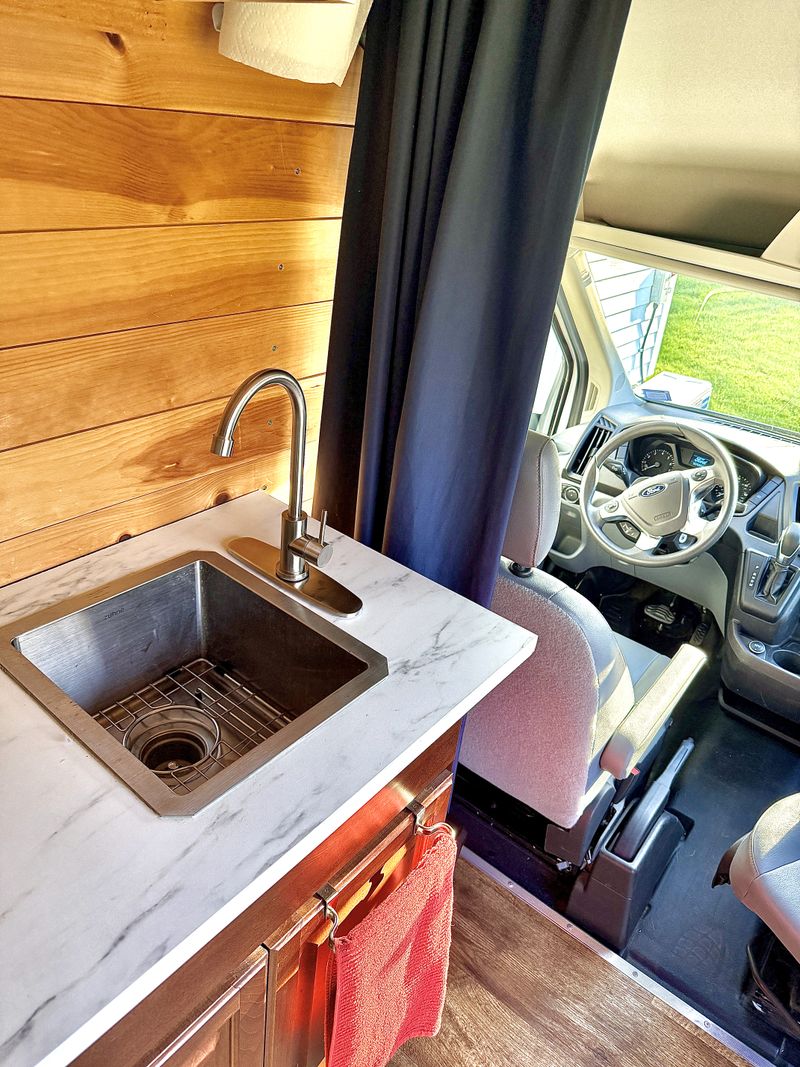 Picture 4/33 of a 2018 Ford Transit 250 High Roof Van Conversion - Low Mileage for sale in Cohasset, Massachusetts