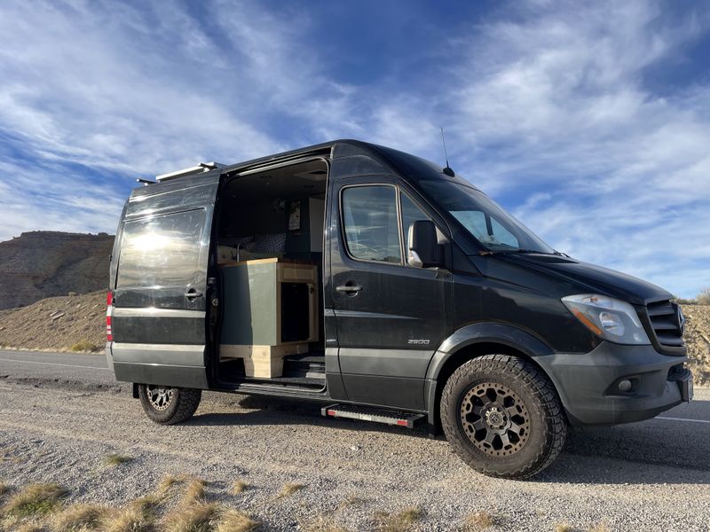 Picture 1/19 of a Off-Grid Mercedes Sprinter Van – Solar and Diesel Heater for sale in Pasadena, California