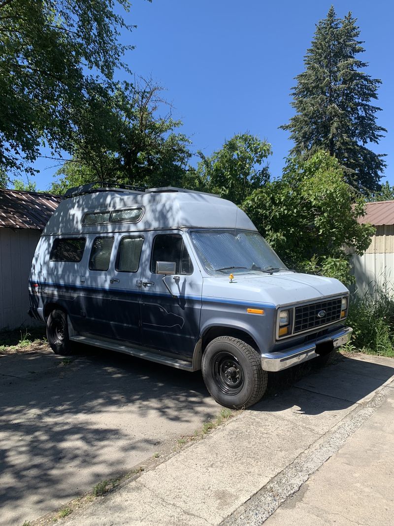 Picture 1/10 of a 1983 Ford Econoline Get-Away Van E250 for sale in Spokane, Washington