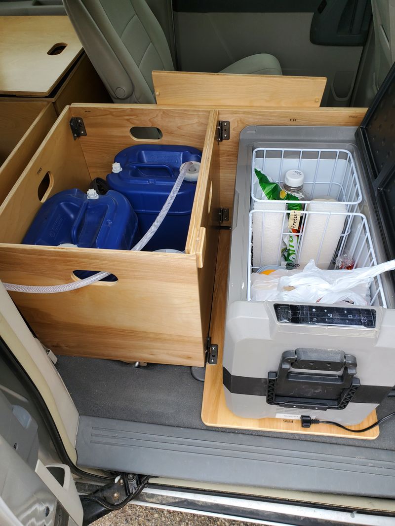 Picture 3/9 of a Minivan Camper Kit for stow 'n go vehicles for sale in Nicollet, Minnesota