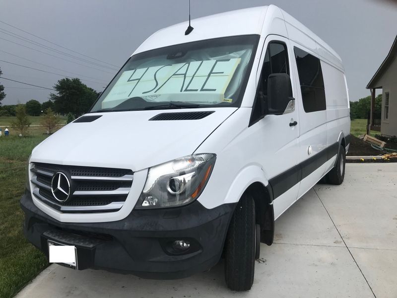 Picture 1/7 of a 2017 MB Sprinter 3500 Cargo Van Converted for sale in Harrisonville, Missouri