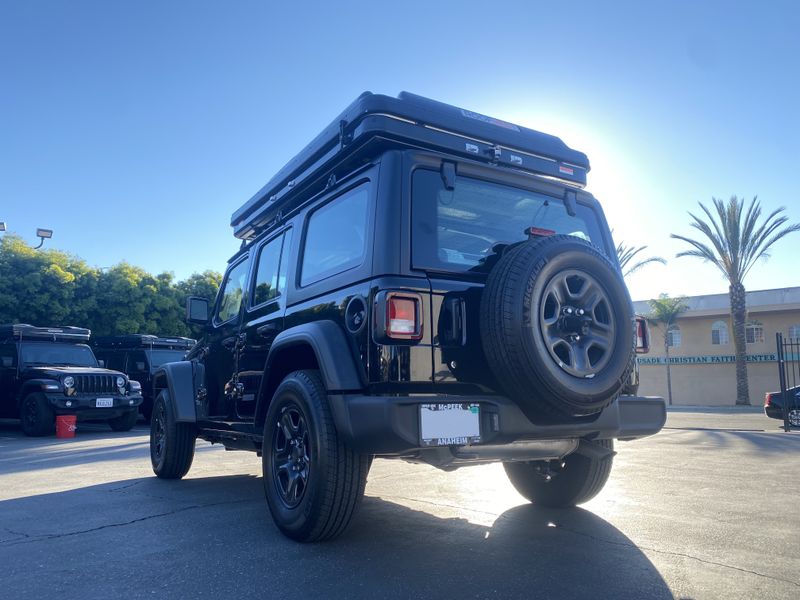 Picture 5/35 of a 2022 Jeep Wrangler 4WD Unlimited Sport - W/ Tent POP UP Roof for sale in Torrance, California