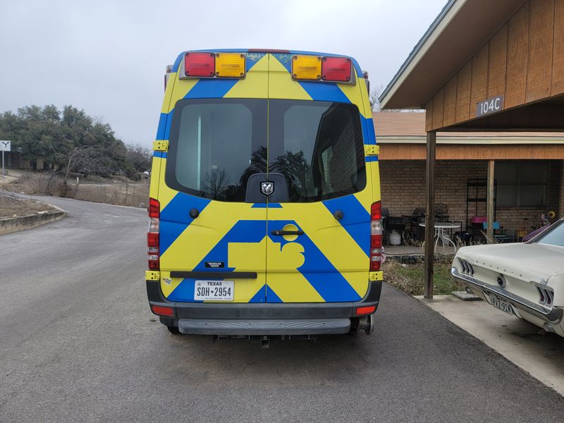 Picture 3/4 of a 33k miles, 2009 Hi-Top Dodge badged Mercedes sprinter  for sale in Kerrville, Texas