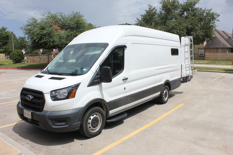 Picture 1/9 of a Beautiful 2020 FORD TRANSIT 350 3D CARGO EXT VAN for sale in Spring, Texas