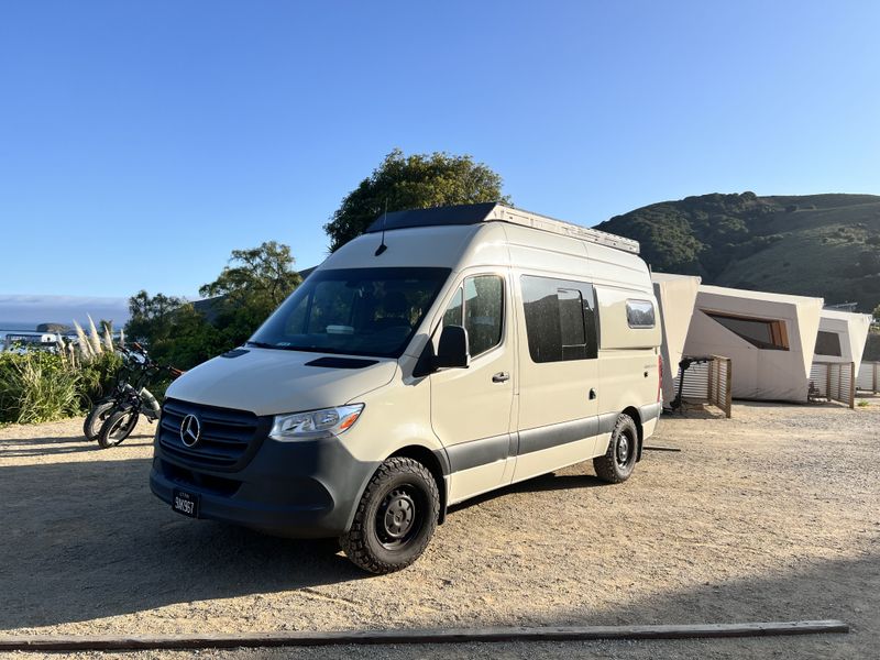Picture 1/9 of a 2022 Mercedes-Benz 144 high roof sprinter van for sale in Dana Point, California