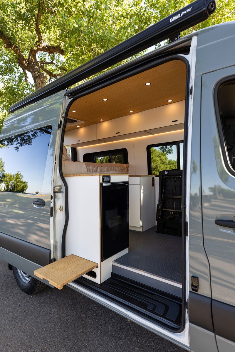 Picture 2/10 of a 2022 Geotrek Convoy – Mercedes Sprinter 144 (LOW MILES) for sale in Fort Lupton, Colorado