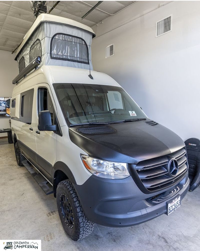Picture 3/45 of a 2021 4WD Sprinter High Roof Pop Top 5k miles LIKE NEW for sale in San Diego, California