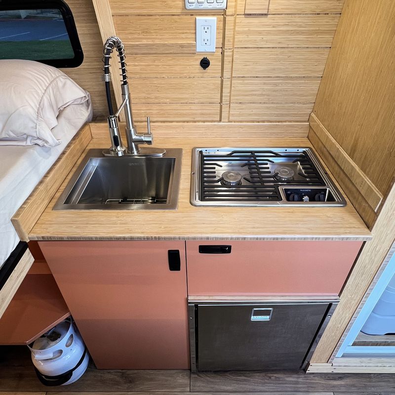 Picture 5/17 of a Lightly Used 2024 Mercedes Sprinter with Indoor Shower & AC for sale in Rancho Cordova, California