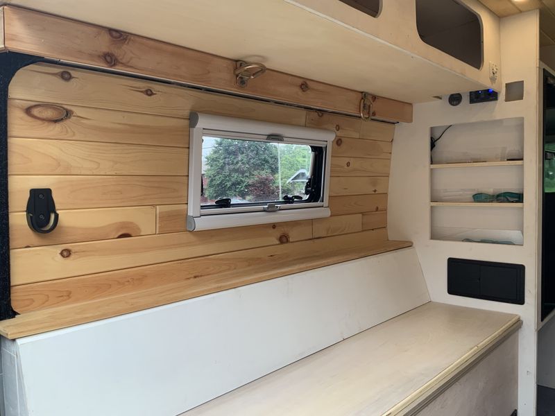 Picture 4/23 of a 2020 Custom knotty pine camper van with low miles  for sale in Wethersfield, Connecticut